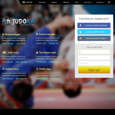 judo social network
